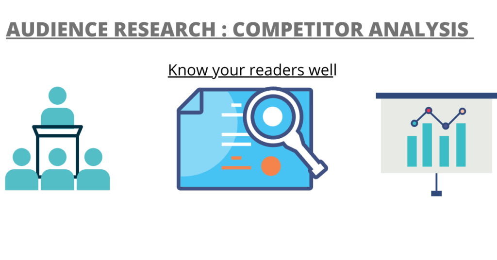 audience research & competitor analysis for blogs