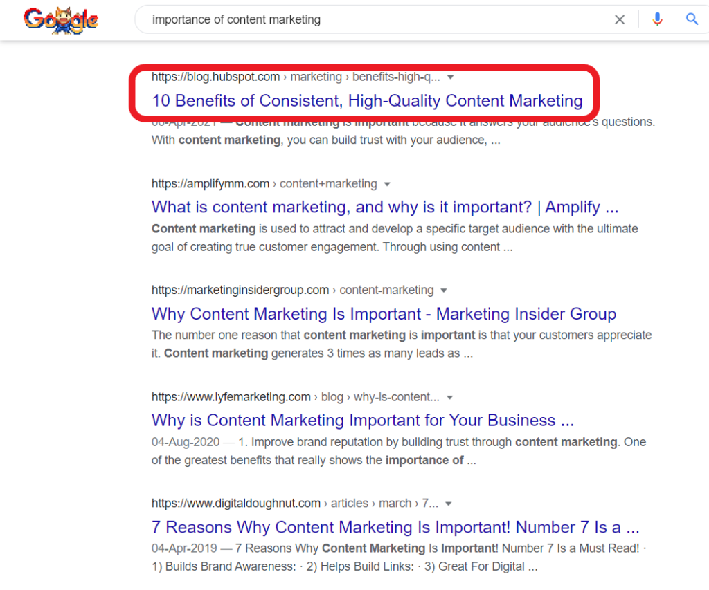 content marketing is crucial for online marketing