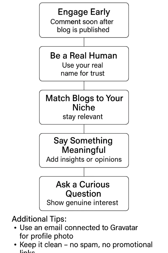 good blog comment writing 