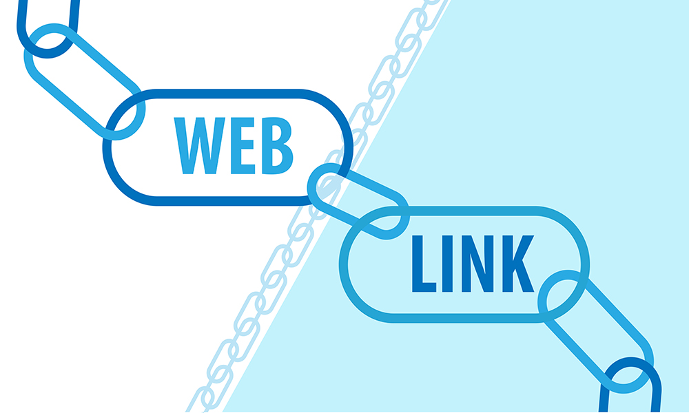web links in blog comments 