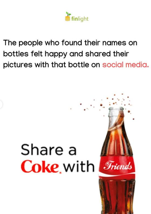 Share a Coke Campaign
