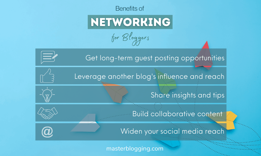 networking increases your motivation for blogging 
