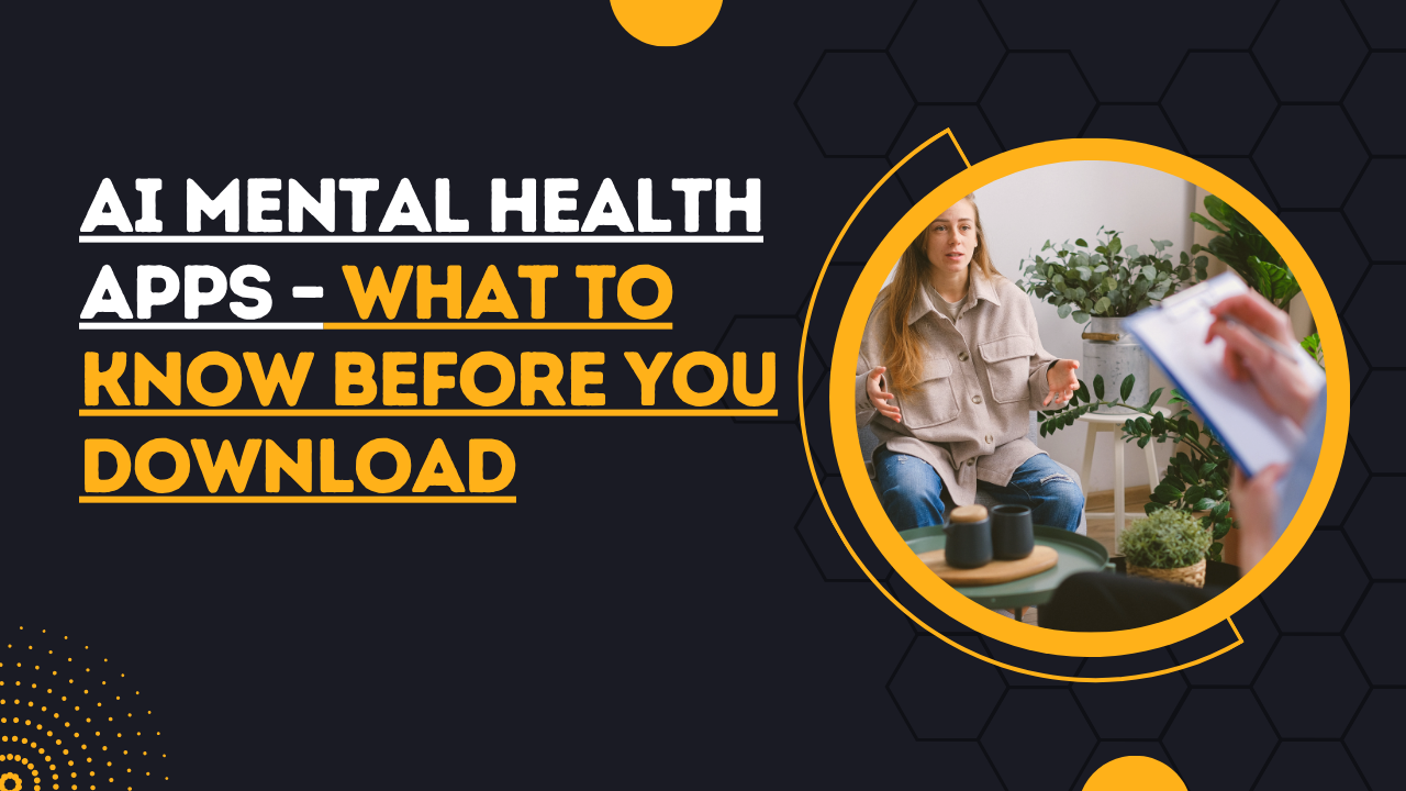 AI-based mental health app