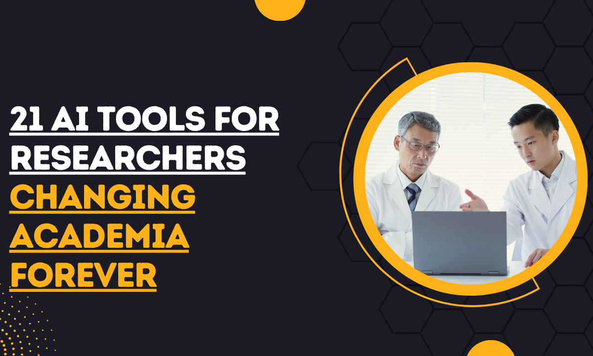 21 AI Tools for Researchers Changing Academia Forever
